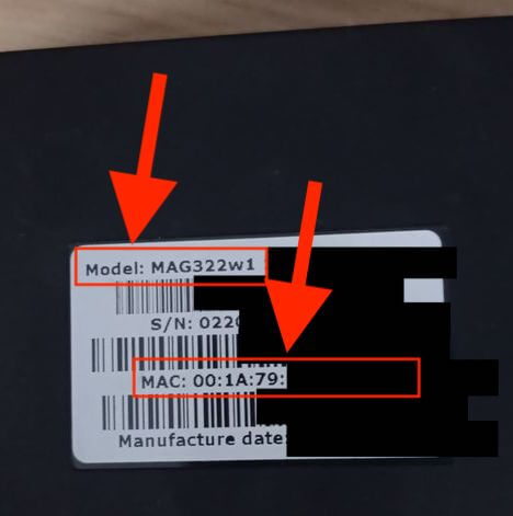 Mag box label